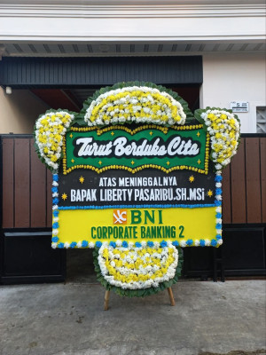 Papan Bunga Duka di Gemel