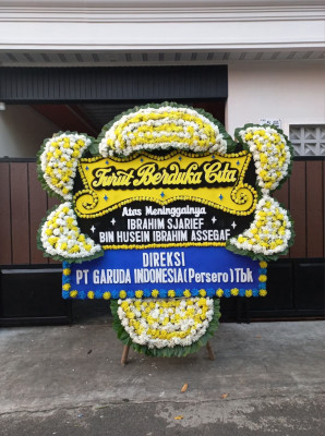 Papan Bunga Duka di Gemel